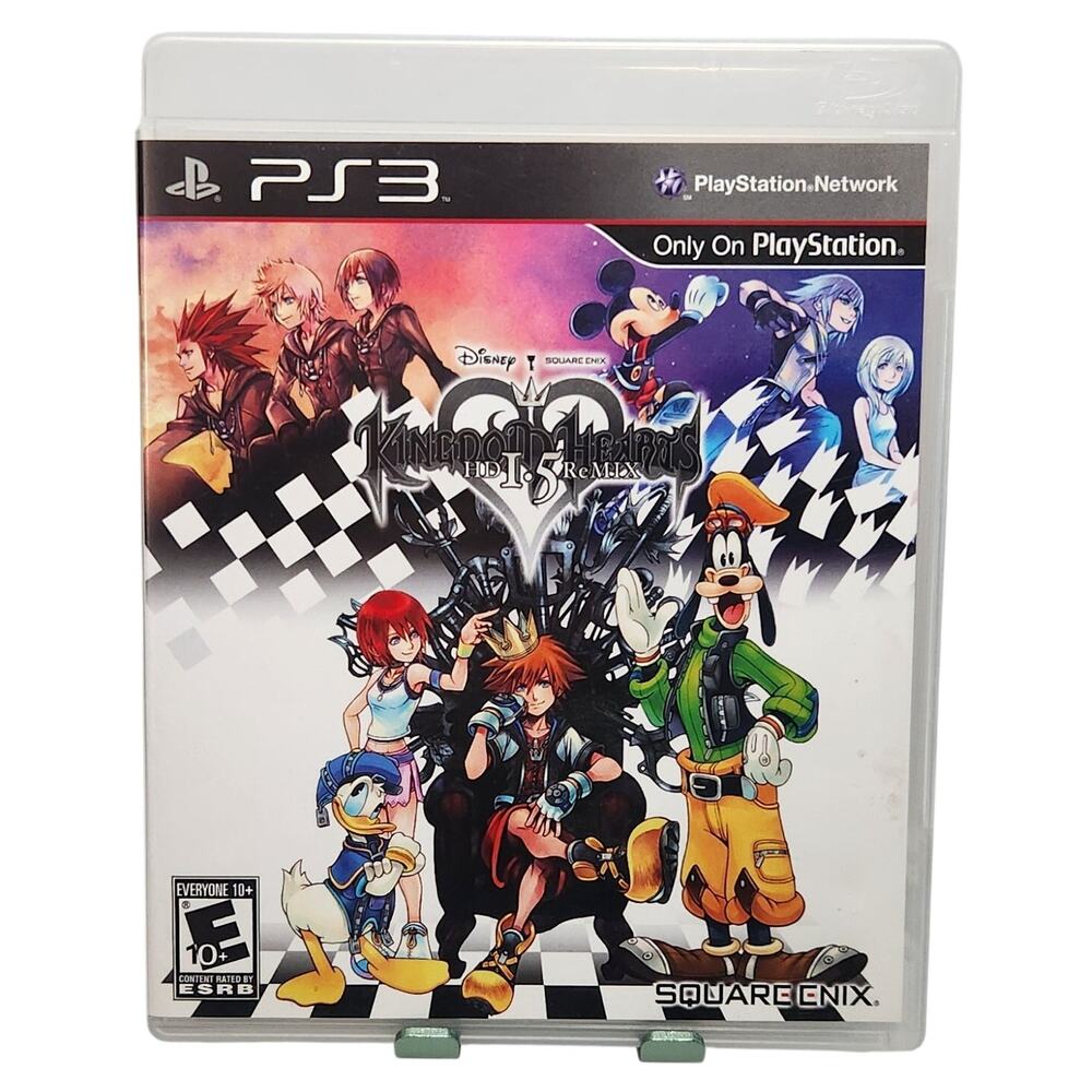 Disney Kingdom Of Hearts HD 1.5 Remix Sony PlayStation 3 CIB 2013 Pre-owned